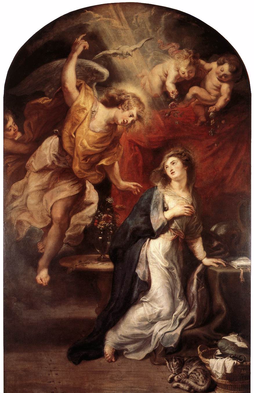 RUBENS Pieter Pauwel Annunciation