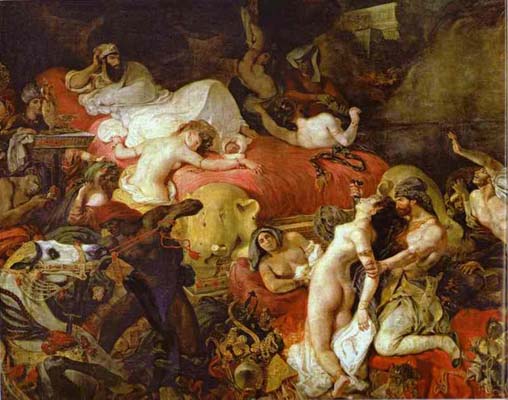 Eugene Delacroix The Death of Sardanapalus