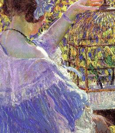 Frederick Carl Frieseke The Bird Cage