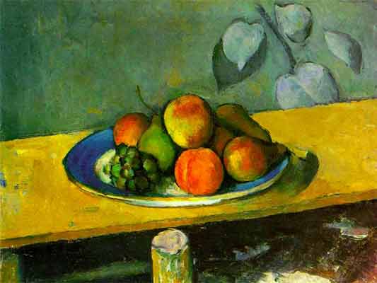 Paul Cezanne Apples, Peaches, Pears, And Grapes