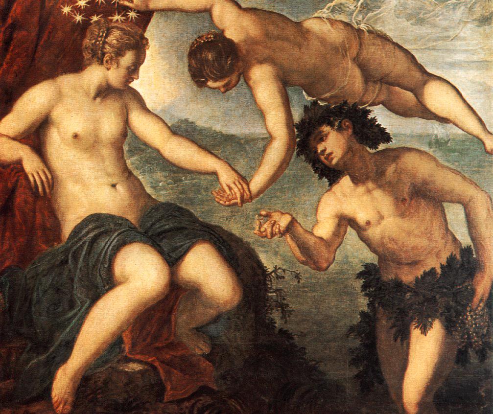 TINTORETTO Ariadne Venus and Bacchus