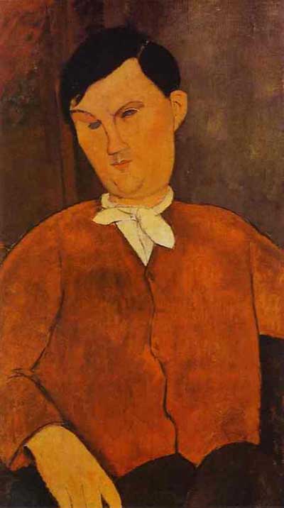 Amedeo Modigliani Monsieur Deleu