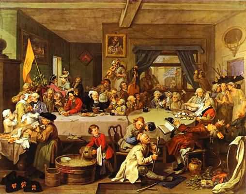 William Hogarth An Election Entertainment