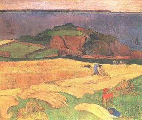 Paul Gauguin Harvest Le Pouldu