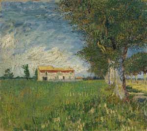 The Farm, Auvers 1890 - Vincent Van Gogh