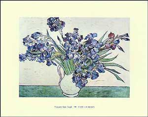 Vase Of Irises - Vincent Van Gogh