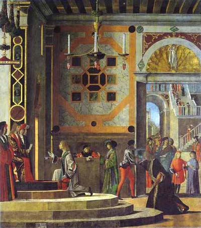 Vittore Carpaccio The Legend of St. Ursula Departure of the Ambassadors