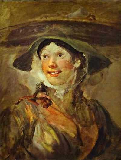 William Hogarth The Shrimp Girl