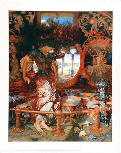 William Holman Hunt The Lady of Shalott