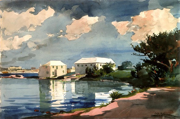 Winslow Homer Lake St. John Pike