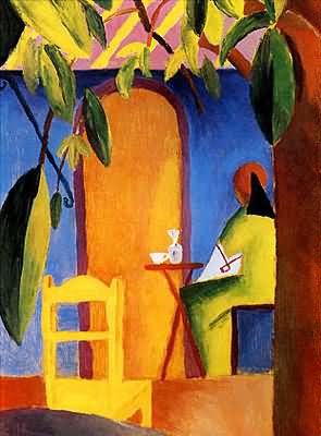 August Macke Turkish Cafe II