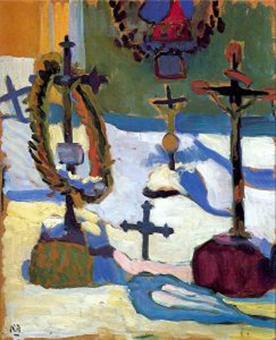 Gabriele Munter Tombstones in Kochel