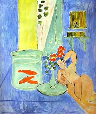 Henri Matisse Red Fish and a Sculpture