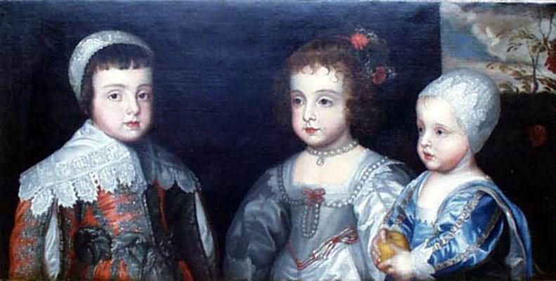 Sir Anthony van Dyck Children of Charles I