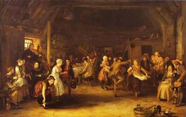 Sir David Wilkie The Penny Wedding