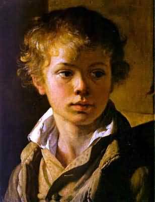 Vasily Tropinin Head of a Boy Portrait of A V Tropinin