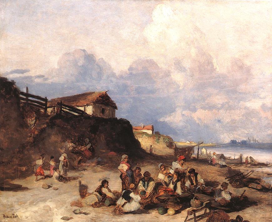 BOHM Pal Scene at the Bank of River Tisza