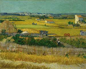 The Harvest, Arles 1888 - Vincent Van Gogh