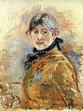 Self Portrait by Berthe Morisot