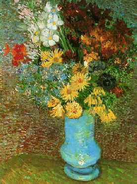 Vase with Daisies and Anemones