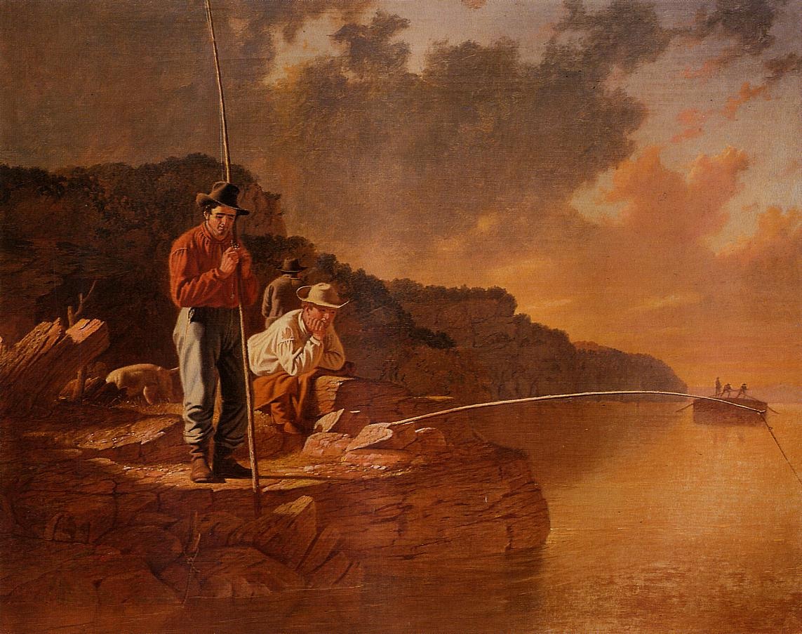 Fishing on the Mississippi