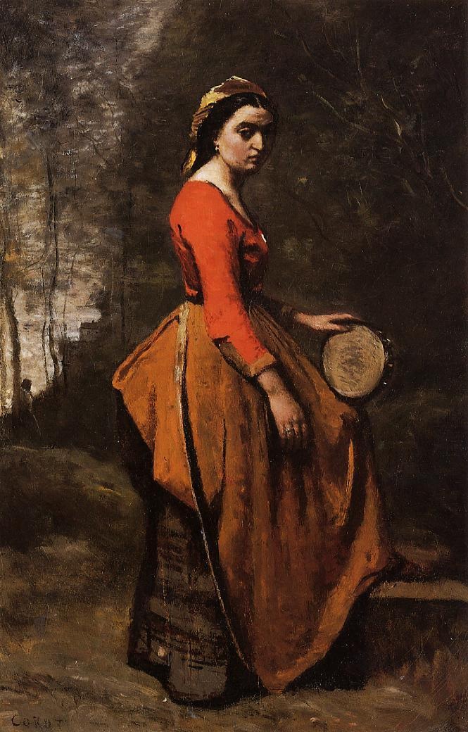 Gypsy with a Basque Tamborine