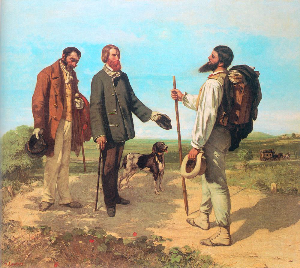 The Meeting (Bonjour, Monsieur Courbet)