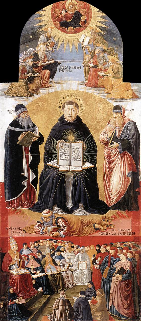 Triumph of St Thomas Aquinas