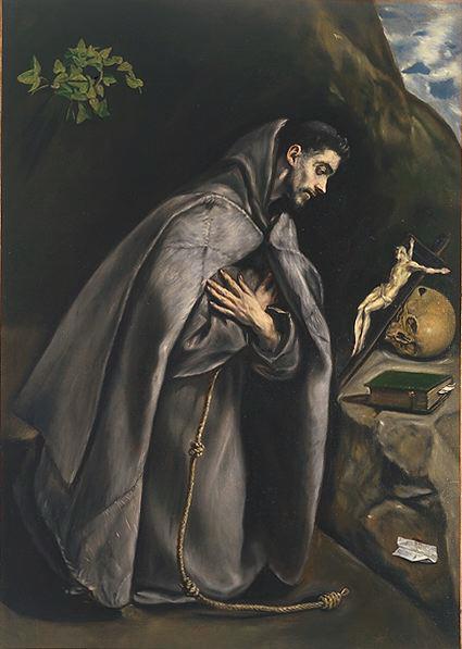 St Francis Venerating the Crucifix