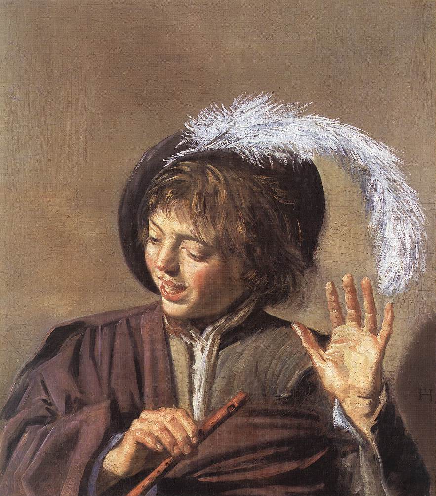 Singing Boy with a Flute