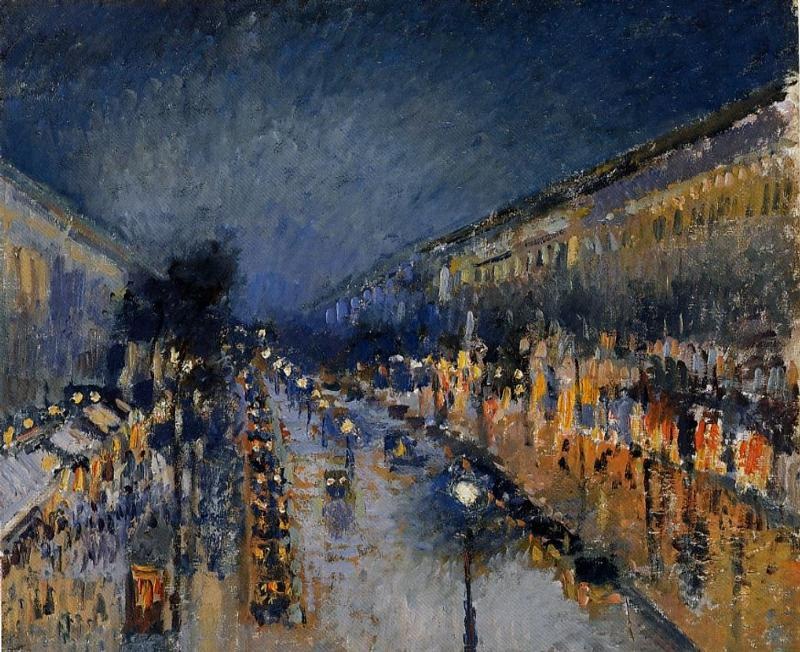 Boulevard Montmartre - Night Effect