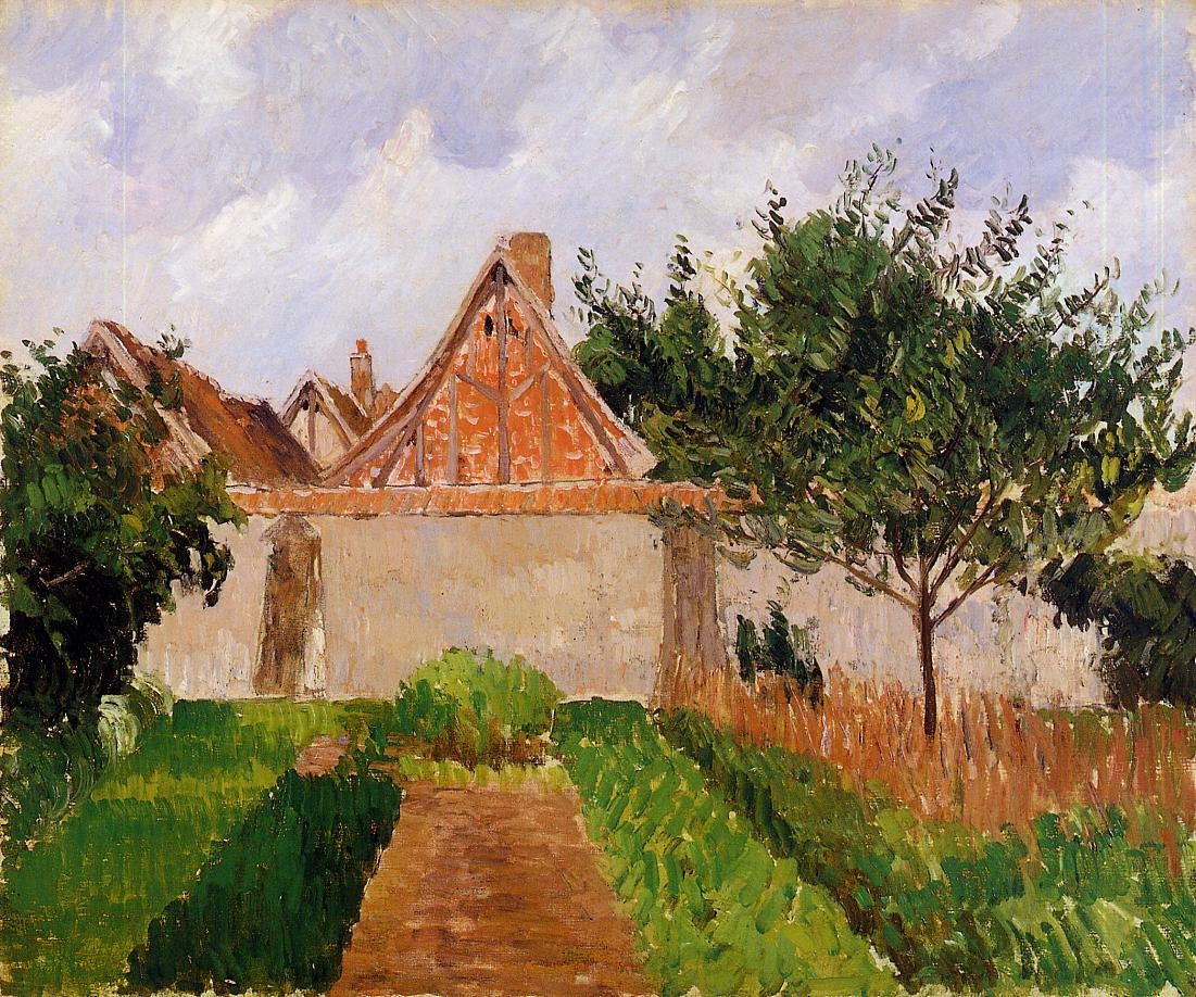 Garden at Eragny (study)