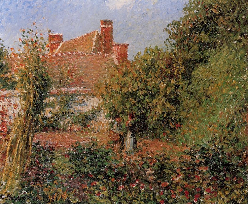 Kitchen Garden in Eragny, Afternoon