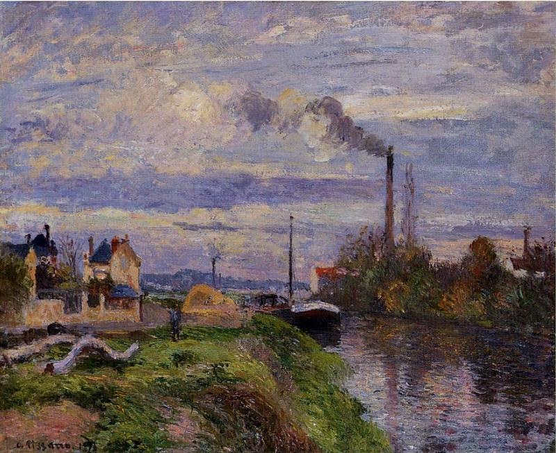 Le Quai du Pothuis a Pontoise