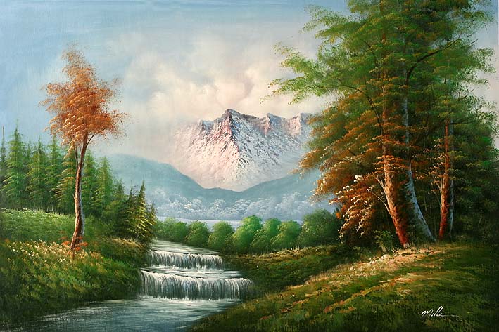 Classic Mountain Landscape