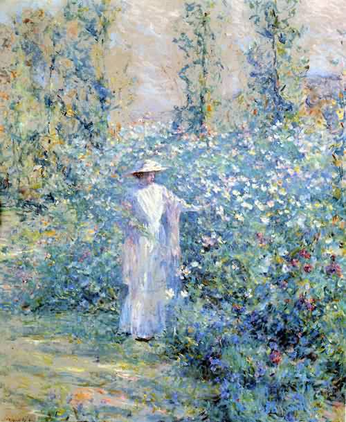 In the Flower Garden 1900